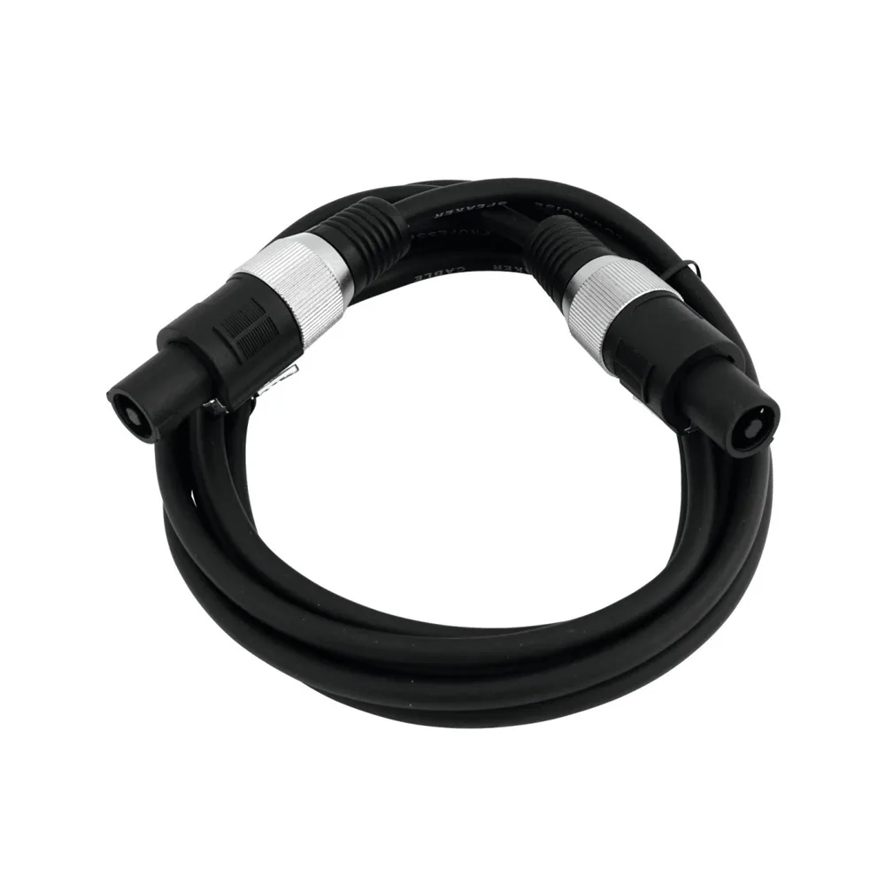 OMNITRONIC Lautsprecherkabel Speaker 2x2,5 5m sw