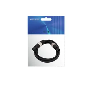 OMNITRONIC Lautsprecherkabel Speaker 2x2,5 5m sw