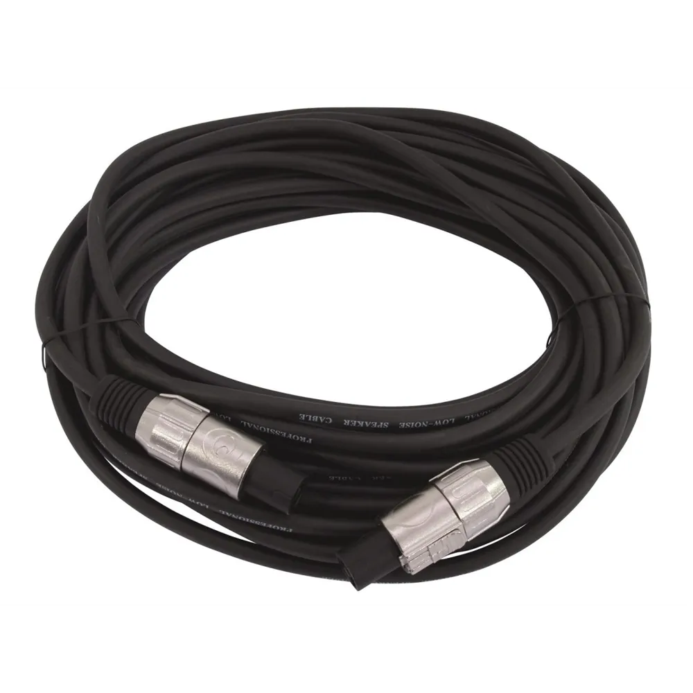 OMNITRONIC Lautsprecherkabel Speaker 2x2,5 10m sw