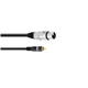 OMNITRONIC Adapterkabel Cinch/XLR(F) 2m sw