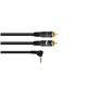 OMNITRONIC Adapterkabel 3,5 Klinke 90°/2xCinch 3m sw