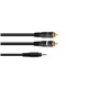 OMNITRONIC Adapterkabel 3,5 Klinke/2xCinch 1m sw
