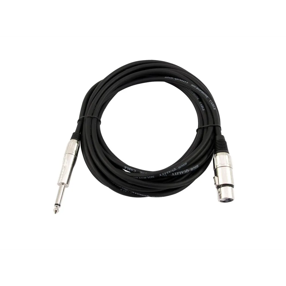 OMNITRONIC Adapterkabel XLR(F)/Klinke mono 2m sw