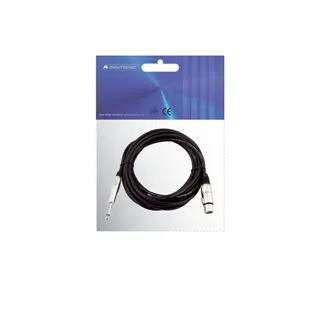 OMNITRONIC Adapterkabel XLR(F)/Klinke mono 2m sw