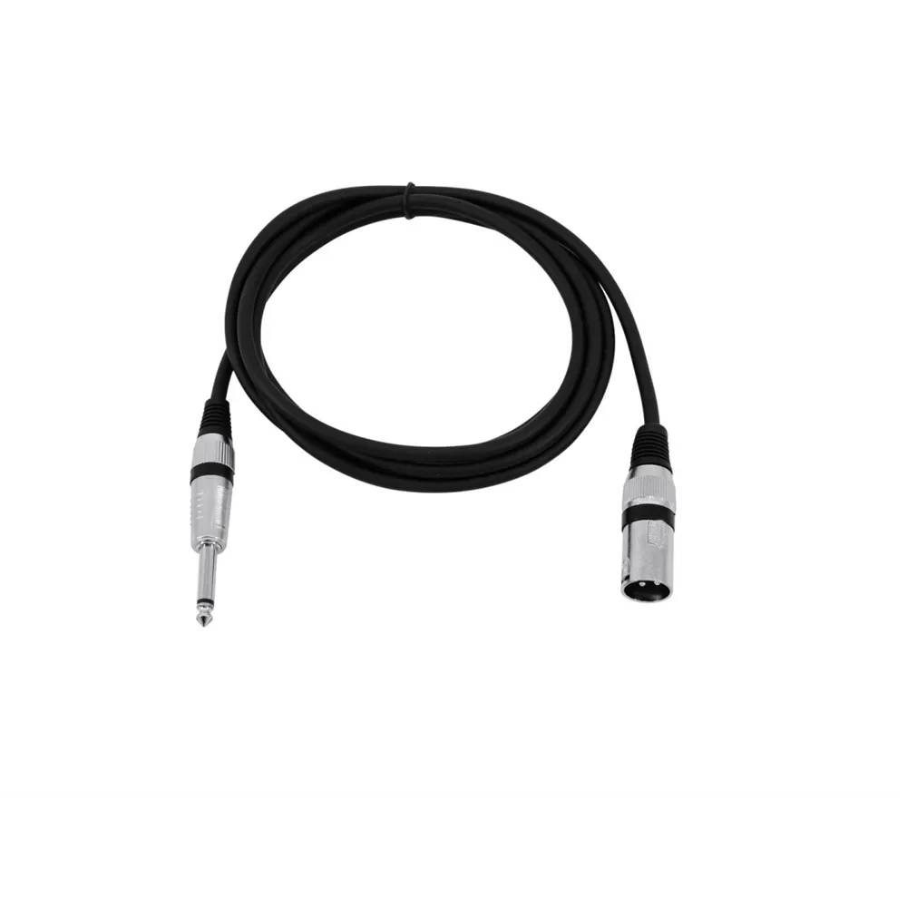 OMNITRONIC Adapterkabel XLR(M)/Klinke mono 2m sw