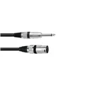 OMNITRONIC Adapterkabel XLR(M)/Klinke mono 10m sw