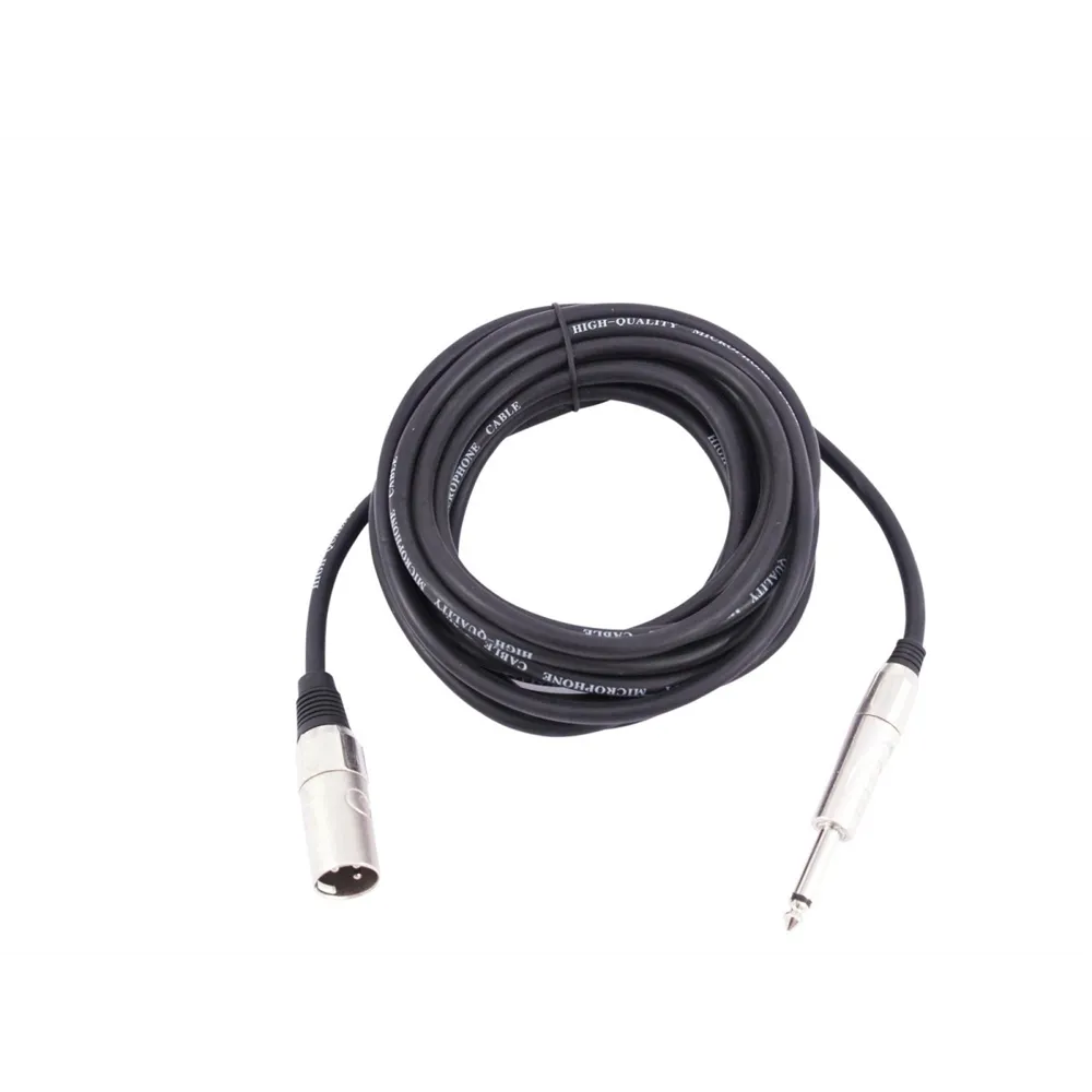 OMNITRONIC Adapterkabel XLR(M)/Klinke mono 10m sw