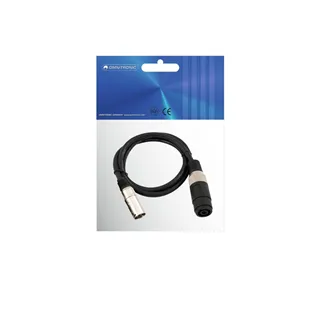OMNITRONIC Adapterkabel Speaker(F)/XLR(M) 1m sw
