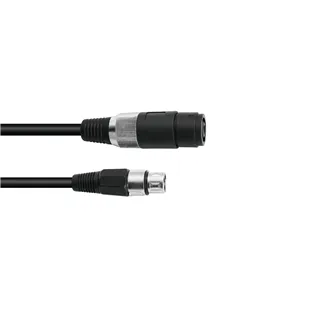 OMNITRONIC Adapterkabel Speaker(F)/XLR(F) 1m sw