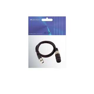 OMNITRONIC Adapterkabel Speaker(F)/XLR(F) 1m sw