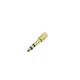 OMNITRONIC Adapter Klinke(M)/3,5 Klinke(F) 10x