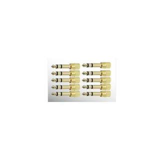 OMNITRONIC Adapter Klinke(M)/3,5 Klinke(F) 10x