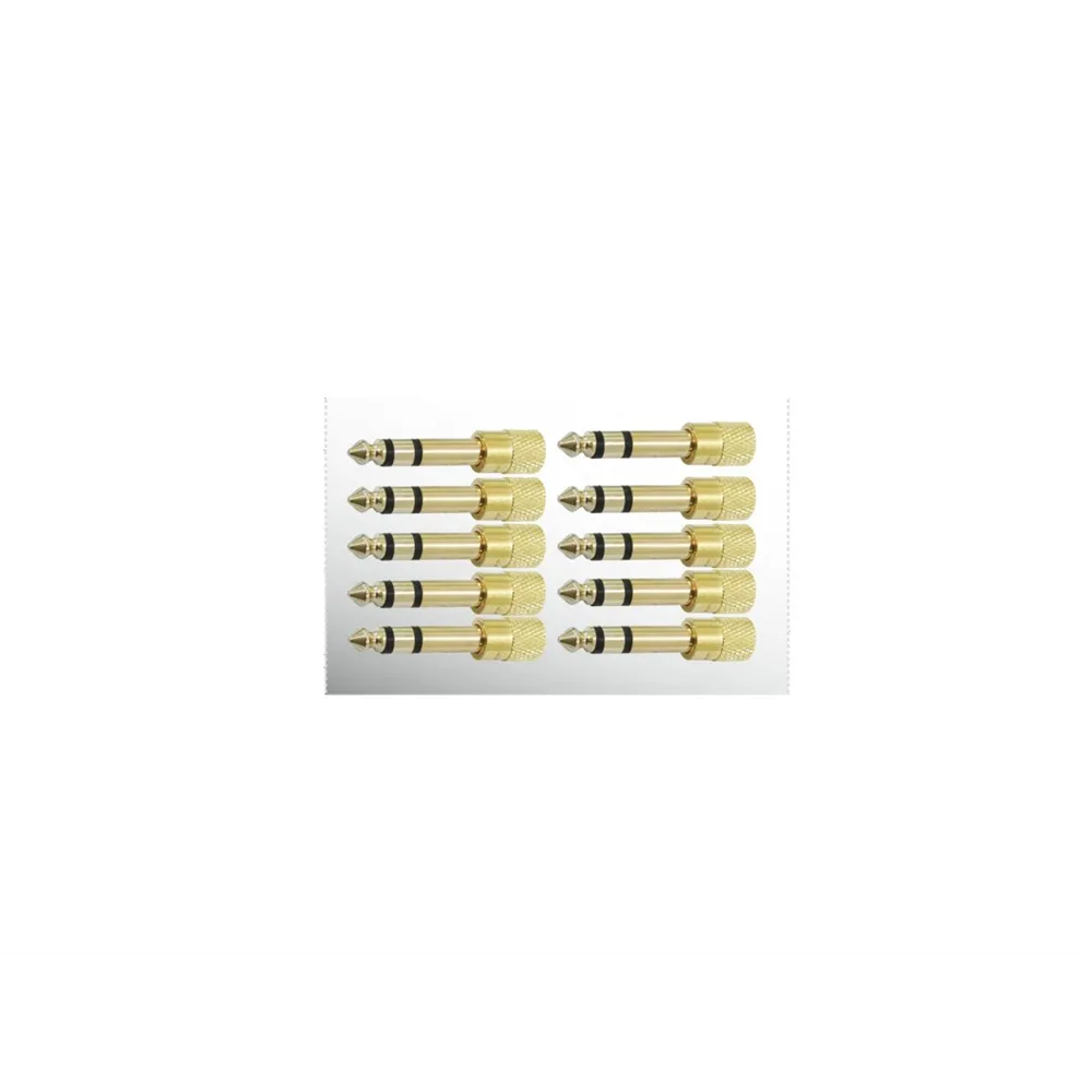 OMNITRONIC Adapter Klinke(M)/3,5 Klinke(F) 10x