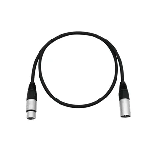 SOMMER CABLE XLR Kabel 3pol 0,5m sw Neutrik