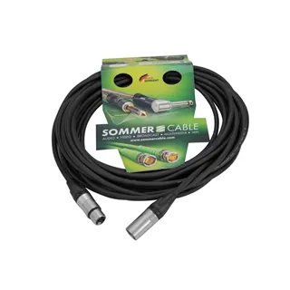 SOMMER CABLE XLR Kabel 3pol 6m sw Neutrik