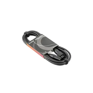 EUROLITE DMX Kabel SEC-1 IP65 3pol 3m sw