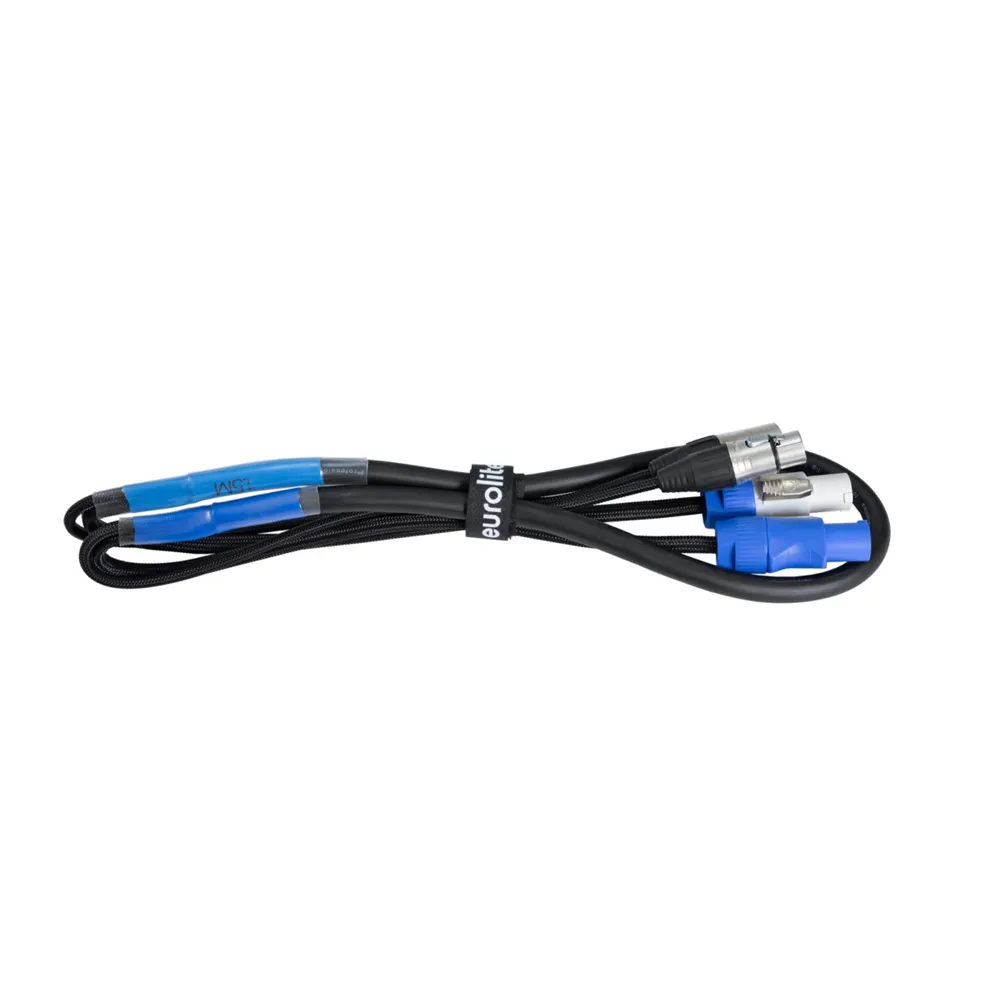 EUROLITE Kombikabel DMX P-Con/3 Pin XLR 1,5m