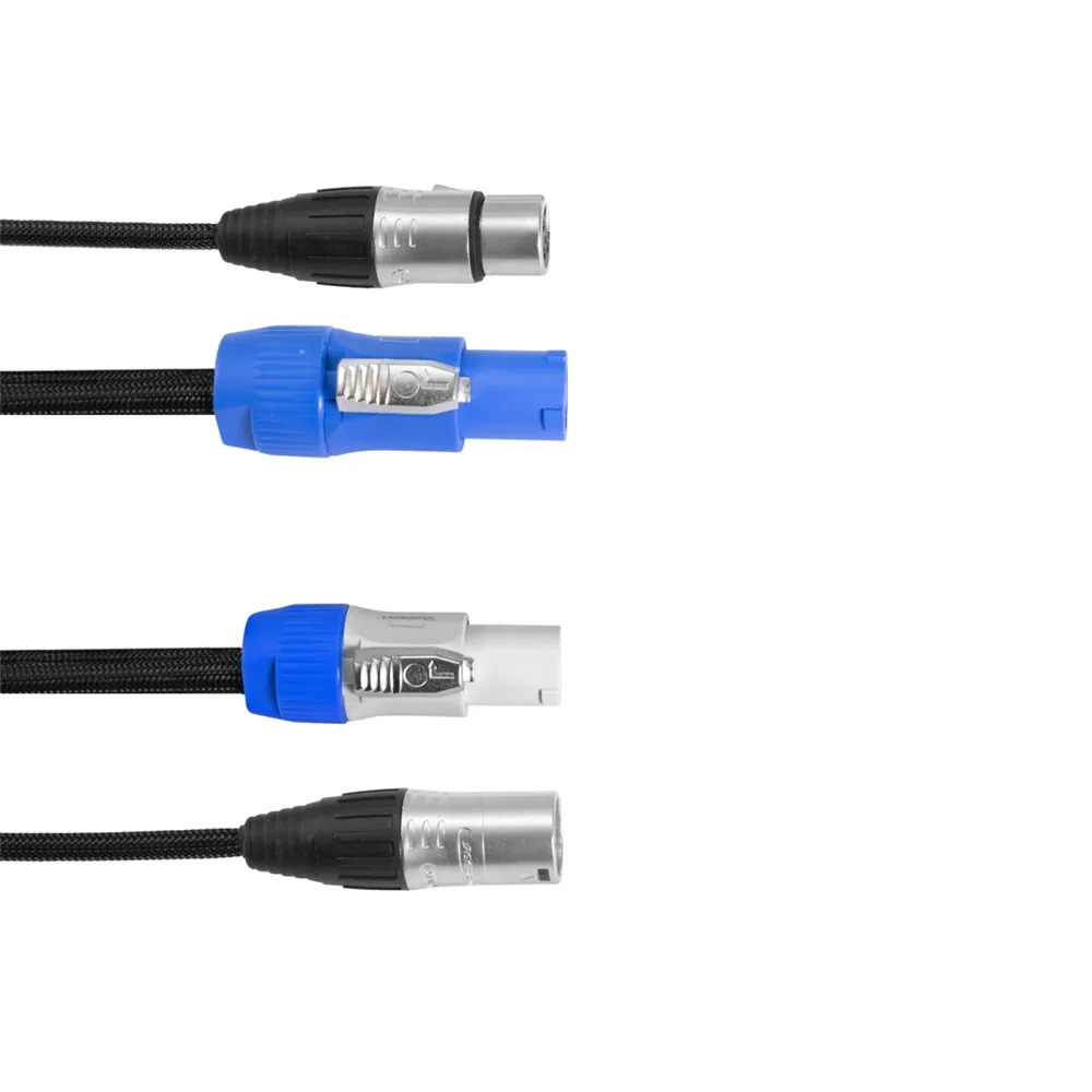 EUROLITE Kombikabel DMX P-Con/5 Pin XLR 1,5m