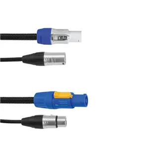 EUROLITE Kombikabel DMX P-Con/3 Pin XLR 3m