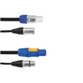 EUROLITE Kombikabel DMX P-Con/3 Pin XLR 3m