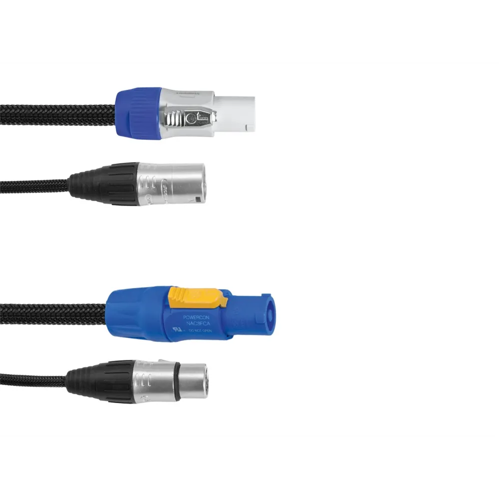 EUROLITE Kombikabel DMX P-Con/3 Pin XLR 3m