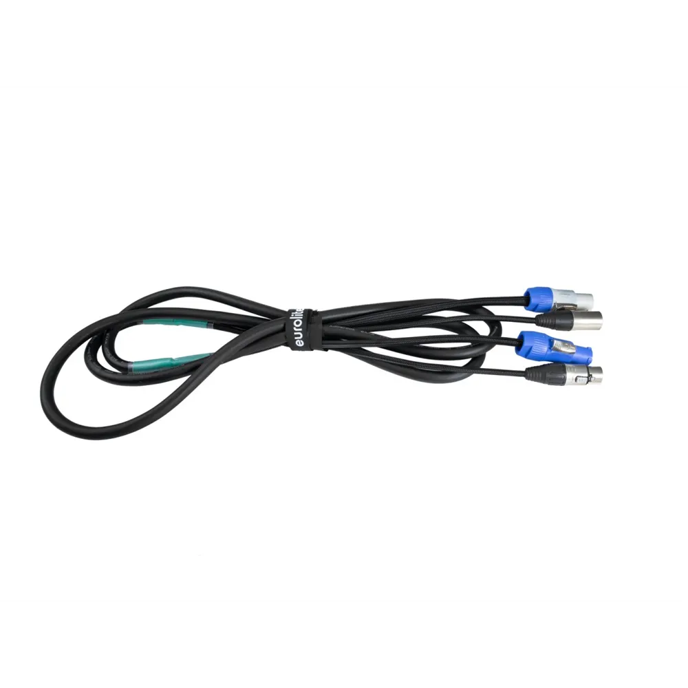 EUROLITE Kombikabel DMX P-Con/3 Pin XLR 3m