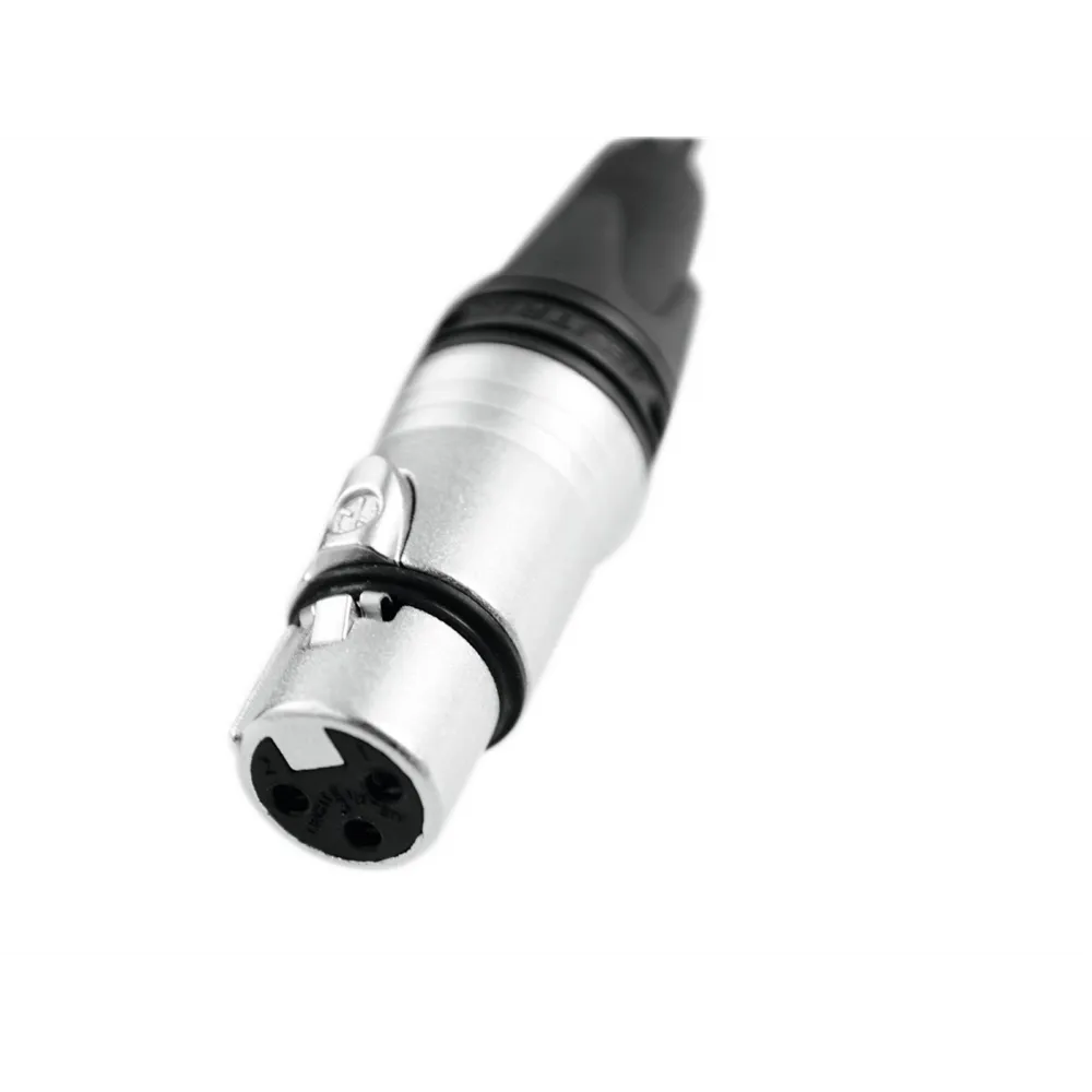 PSSO DMX Kabel XLR 3pol 3m sw Neutrik