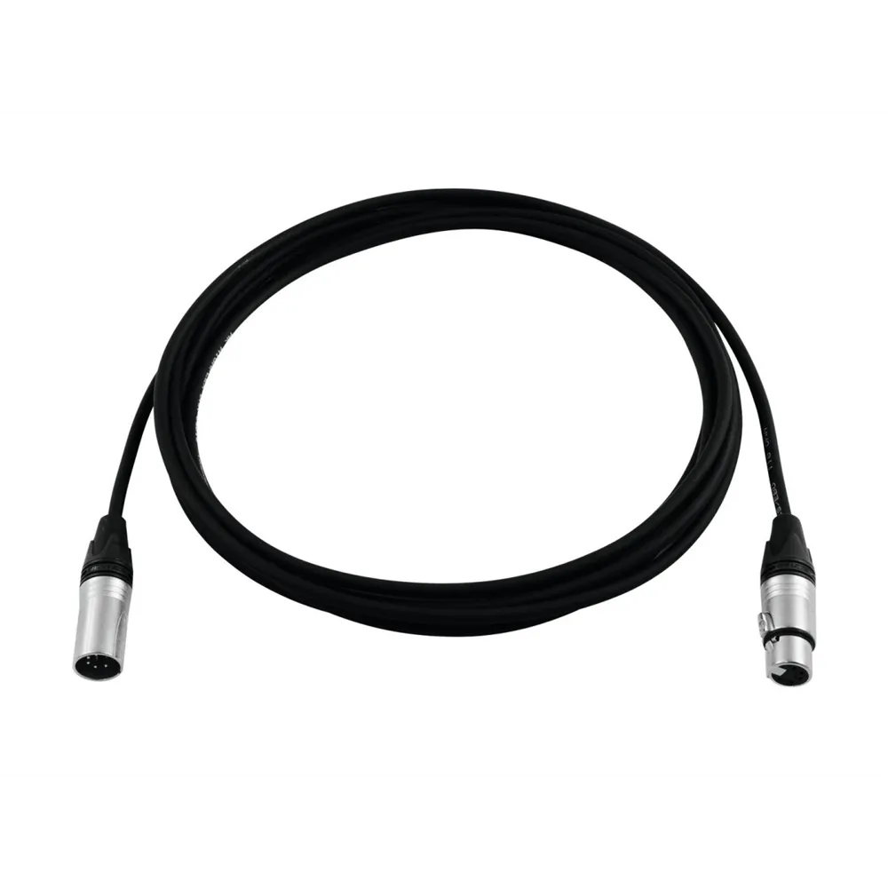 PSSO DMX Kabel XLR 5pol 1,5m sw Neutrik