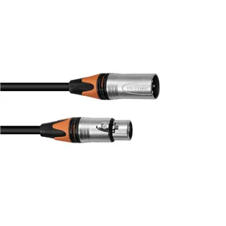 PSSO XLR Kabel COL 3pol 3m sw Neutrik