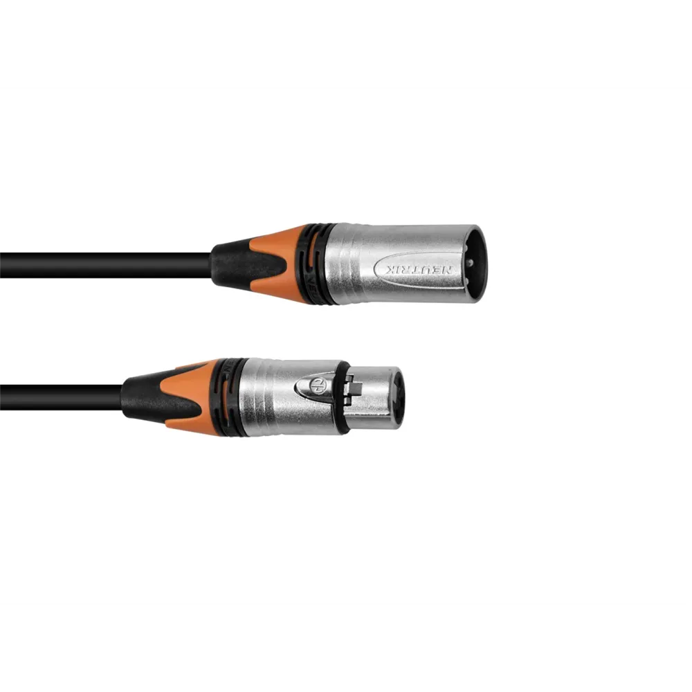 PSSO XLR Kabel COL 3pol 3m sw Neutrik