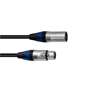 PSSO XLR Kabel COL 3pol 5m sw Neutrik