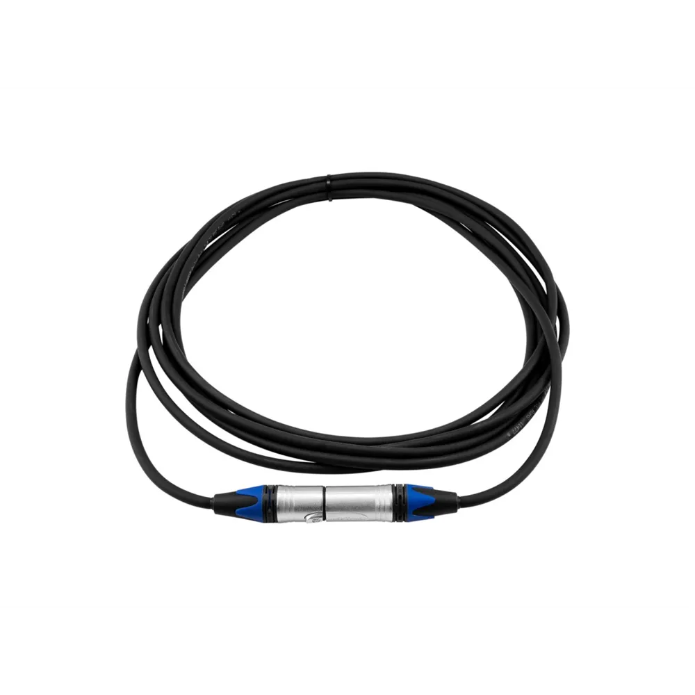 PSSO XLR Kabel COL 3pol 5m sw Neutrik