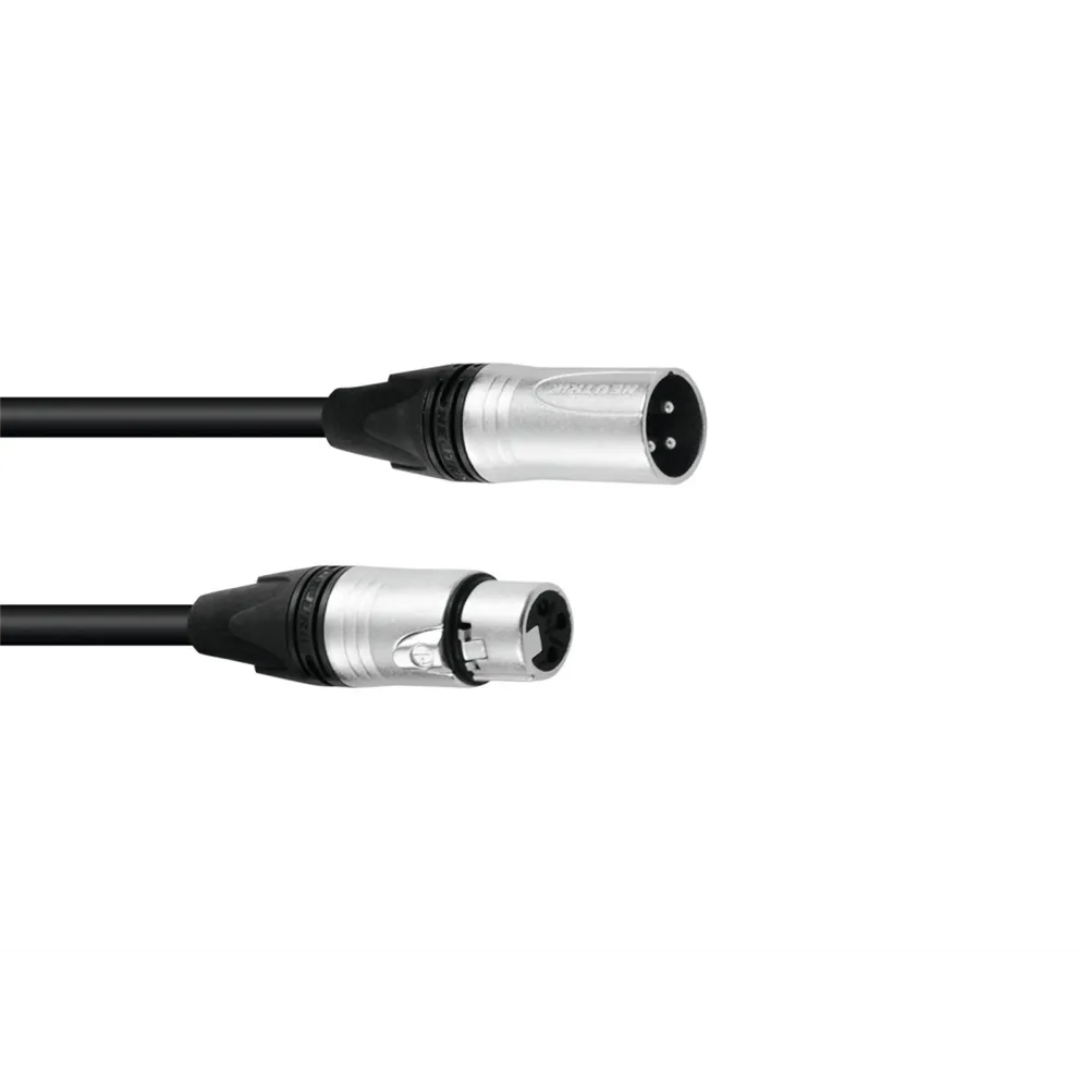 PSSO XLR Kabel 3pol 7,5m sw Neutrik