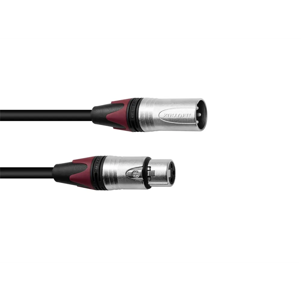 PSSO XLR Kabel COL 3pol 10m sw Neutrik