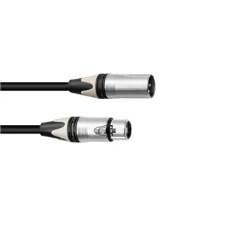 PSSO XLR Kabel COL 3pol 15m sw Neutrik