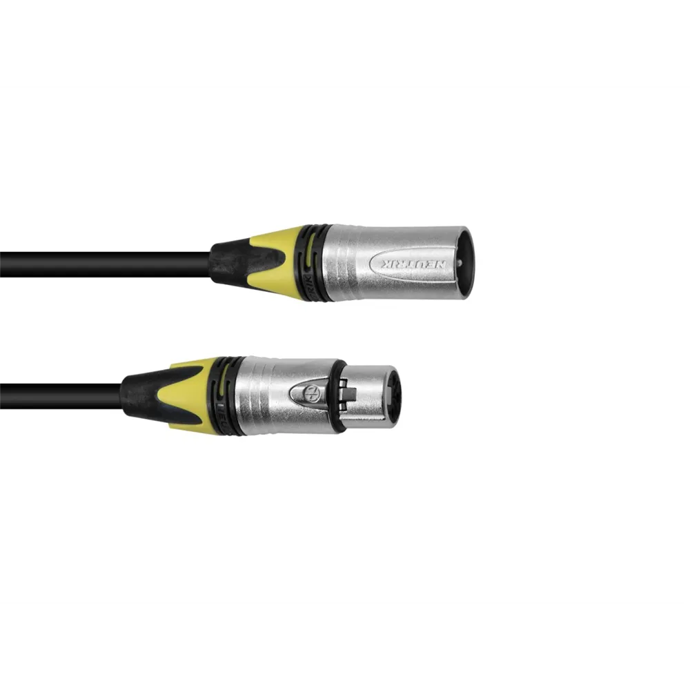 PSSO XLR Kabel COL 3pol 20m sw Neutrik