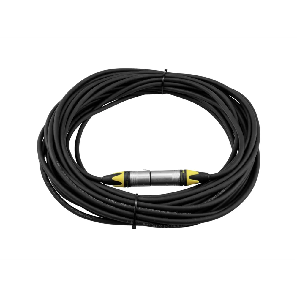 PSSO XLR Kabel COL 3pol 20m sw Neutrik