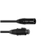 EUROLITE DMX Kabel EC-1 IP65 3pol 1m sw