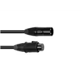EUROLITE DMX Kabel EC-1 IP65 3pol 1m sw