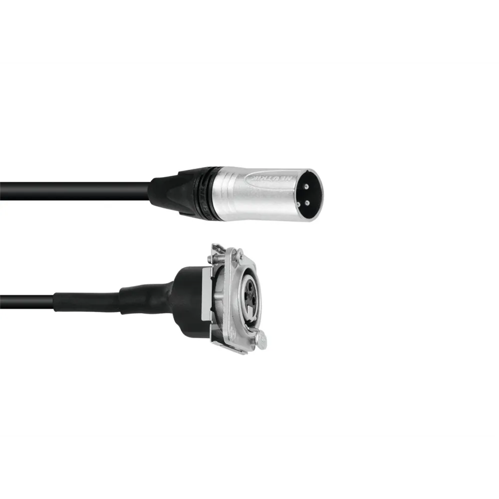 PSSO Patch Kabel XLR(M)/XLR(F) EB 1m sw