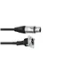 PSSO Patch Kabel XLR(F)/XLR(M) EB 1m sw