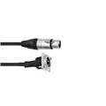PSSO Patch Kabel XLR(F)/XLR(M) EB 1m sw