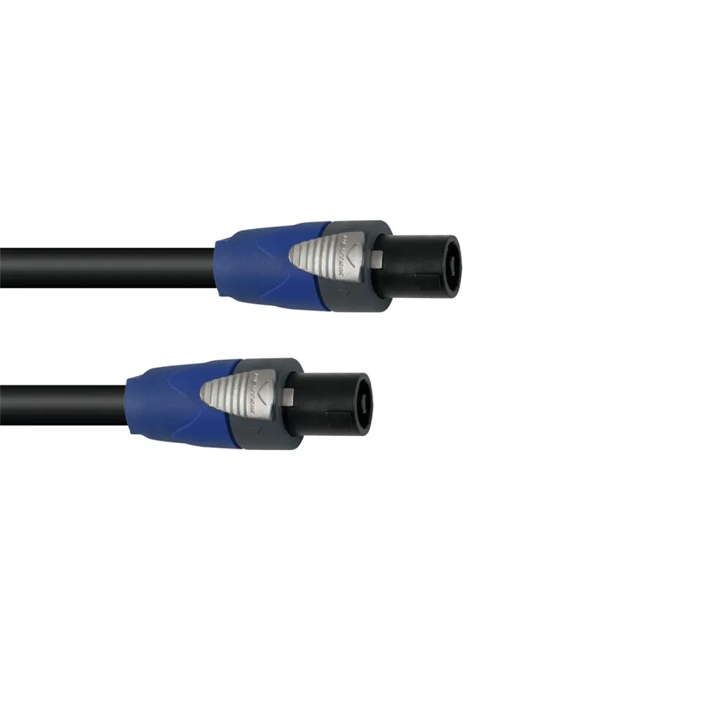 PSSO Lautsprecherkabel Speakon 2x4 10m sw