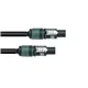 PSSO Lautsprecherkabel Speakon 2x4 15m sw