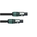 PSSO Lautsprecherkabel Speakon 2x4 15m sw