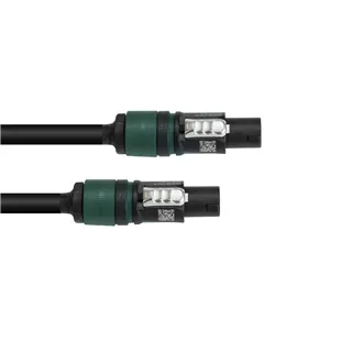 PSSO Lautsprecherkabel Speakon 4x2,5 0,5m sw