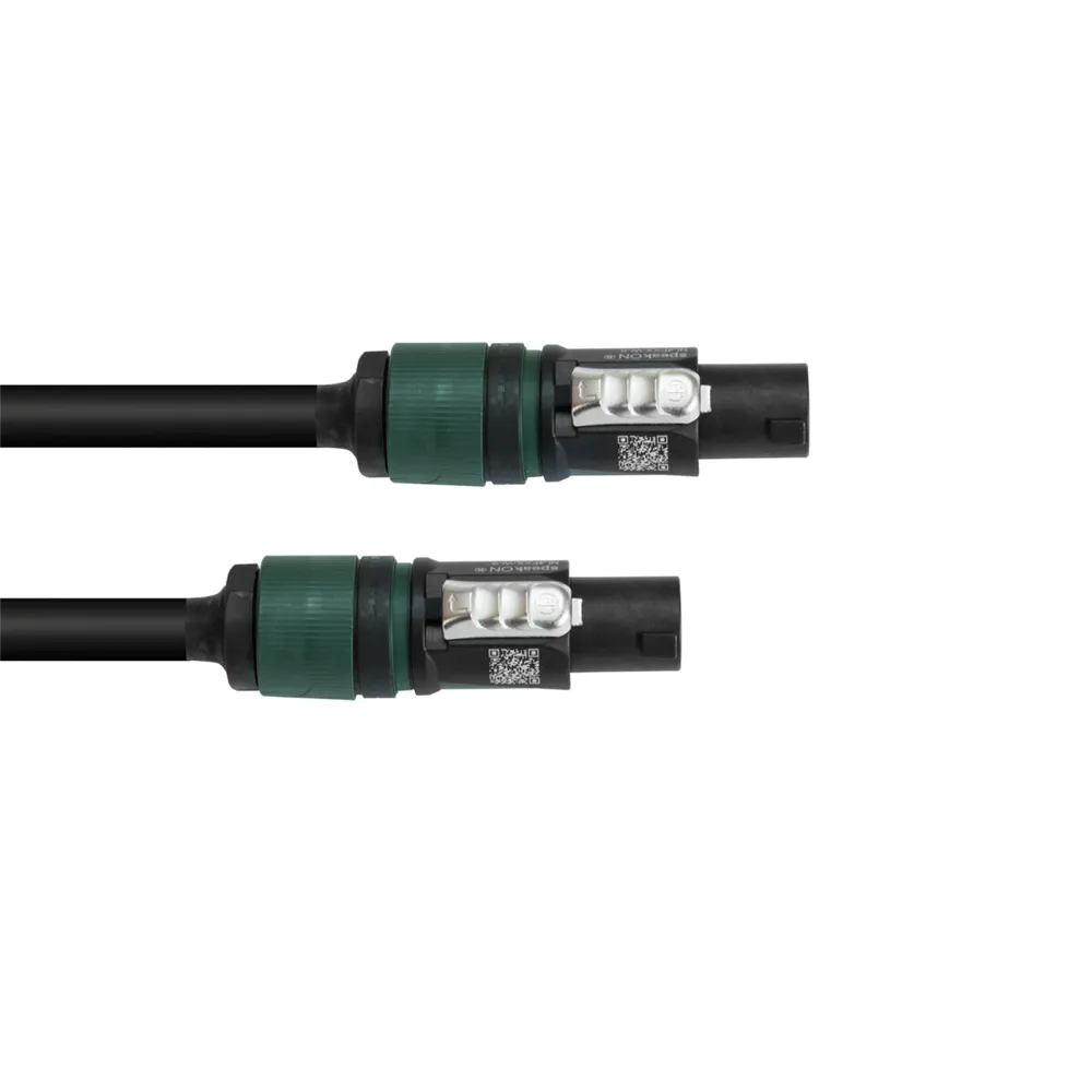 PSSO Lautsprecherkabel Speakon 4x2,5 0,5m sw