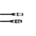 PSSO Lautsprecherkabel XLR 2x2,5 3m sw