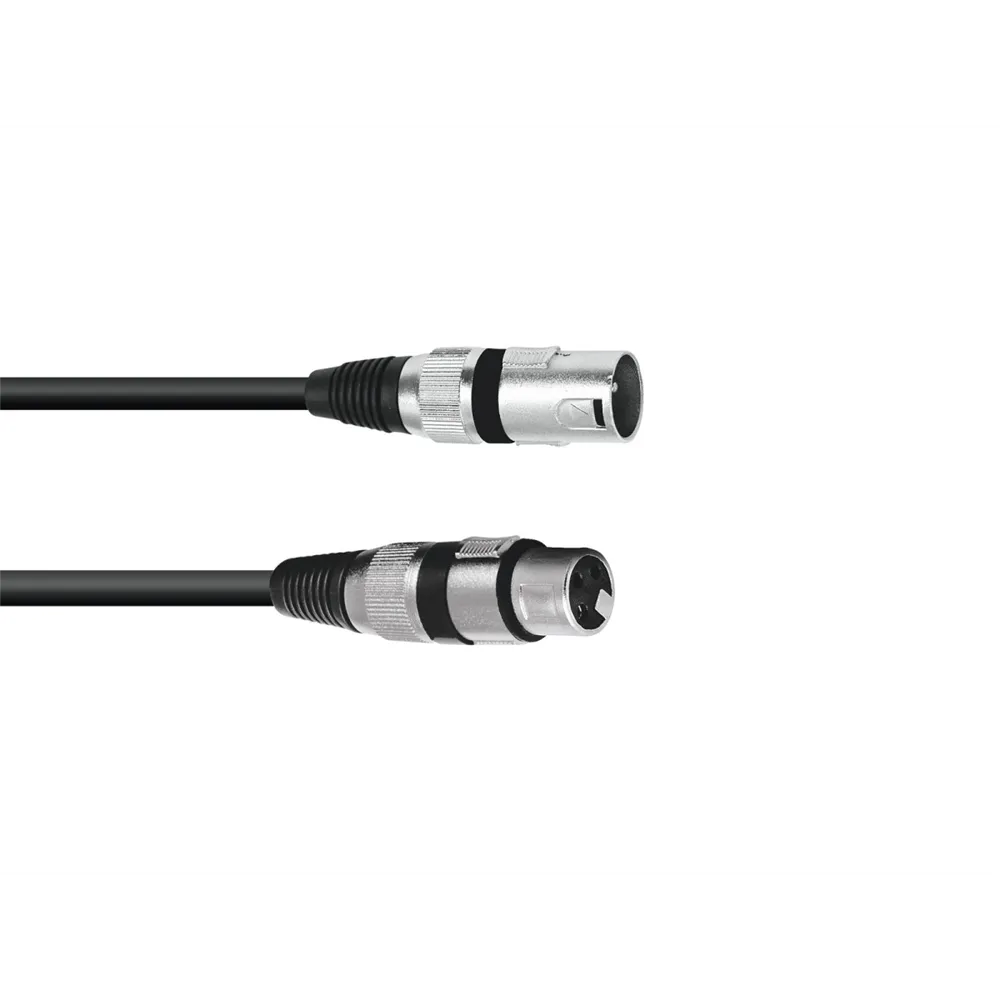 PSSO Lautsprecherkabel XLR 2x2,5 5m sw
