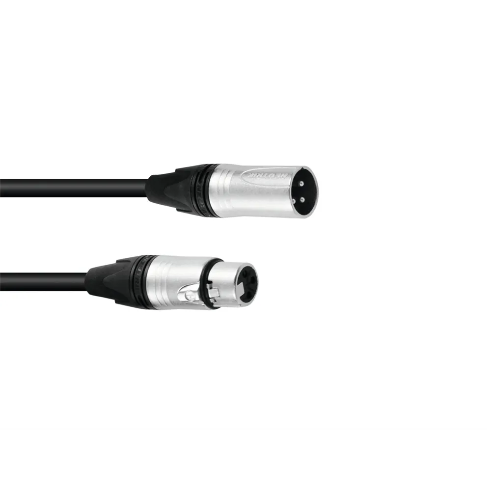PSSO Lautsprecherkabel XLR 2x2,5 10m sw